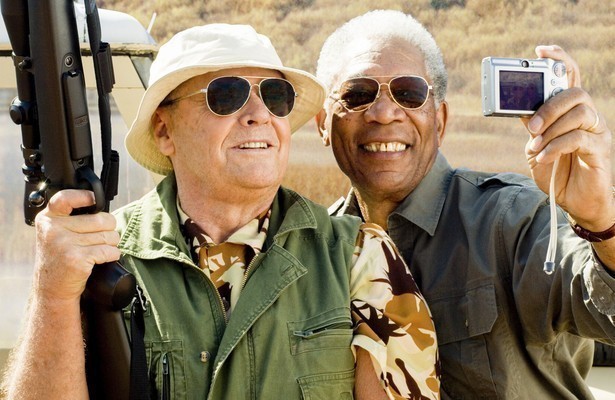 Jack Nicholson en Morgan Freeman in The Bucket List