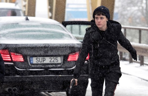 Claire Foy als Lisbeth Salander in The Girl in the Spider's Web