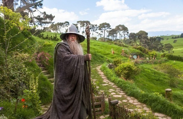 Ian McKellen in The Hobbit: An Unexpected Journey