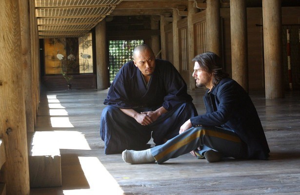Ken Watanabe en Tom Cruise in The Last Samurai