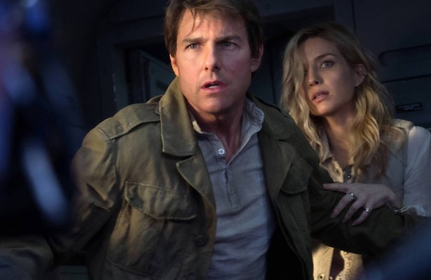 Tom Cruise en Annabelle Wallis in The Mummy