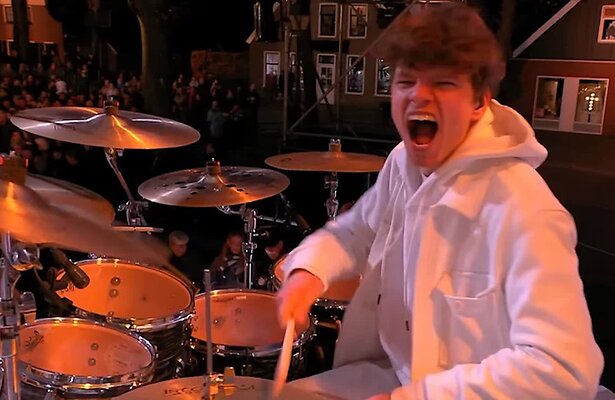 Drummer Sven in The Passion