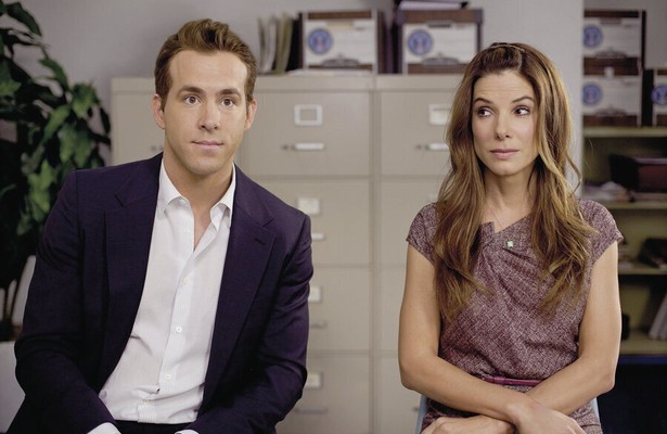 Ryan Reynolds en Sandra Bullock in The Proposal