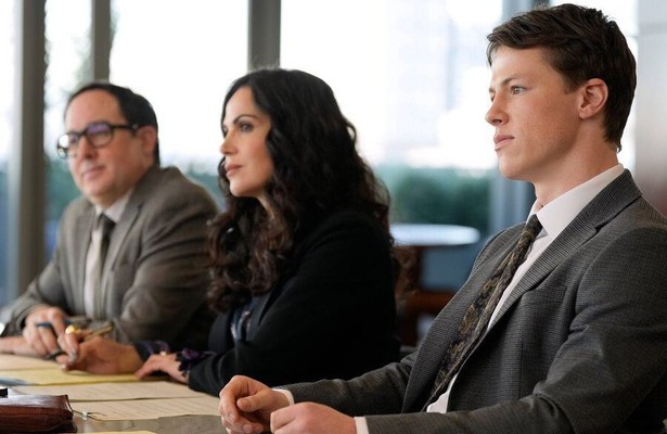 P.J. Byrne, Lana Parrilla en Milo Callaghan in The Rainmaker