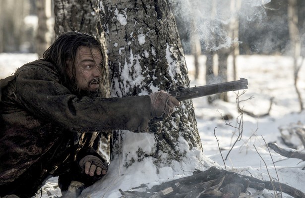 Leonardo DiCaprio in The Revenant