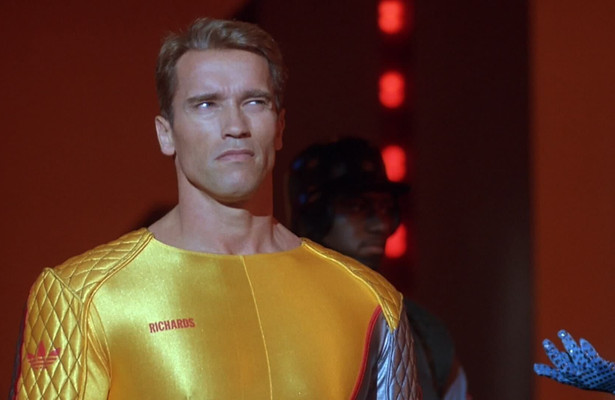 Arnold Schwarzenegger in The Running Man