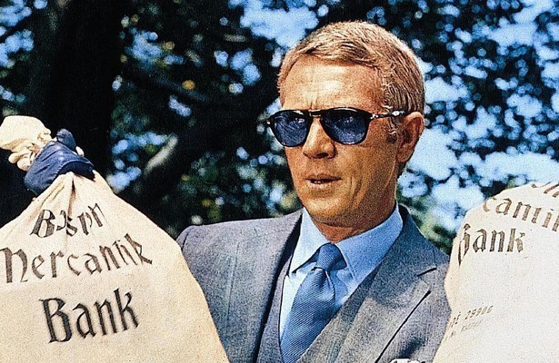 Steve McQueen in The Thomas Crown Affair