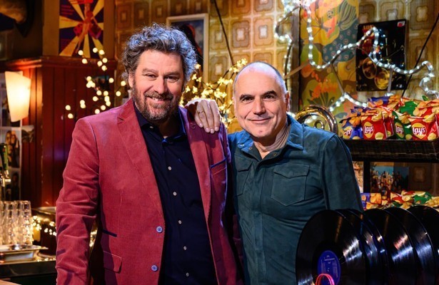 Diederik Ebbinge en Leo Blokhuis voor Top 2000 à Go-Go