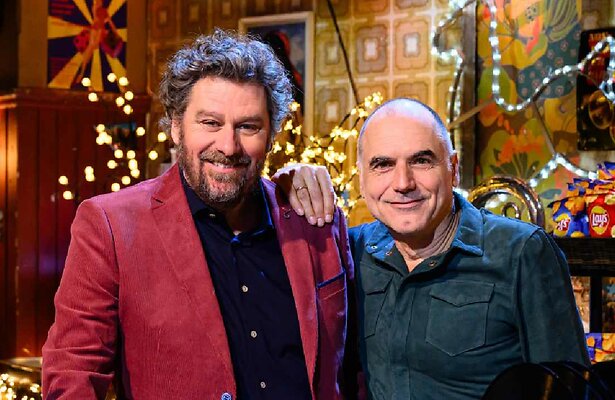 Diederik Ebbinge en Leo Blokhuis voor Top 2000 a Gogo