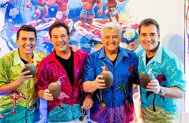 Jan Smit, Gerard Joling, René Froger en Jeroen van der Boom