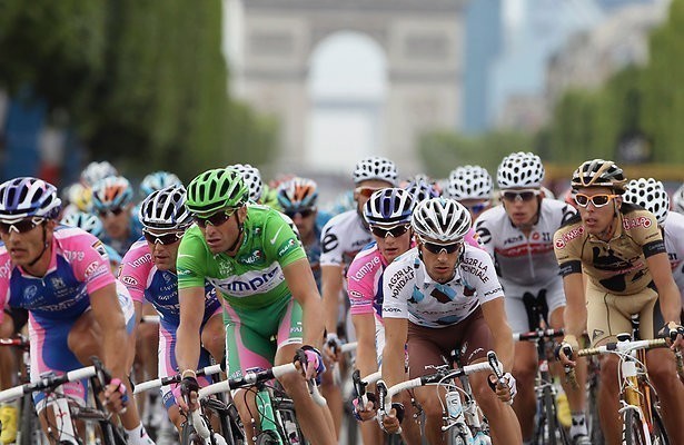 Rit 21: Feestetappe naar Parijs in Tour de France