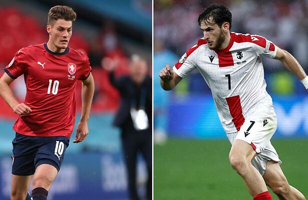 Patrik Schick en Khvicha Kvaratskhelia