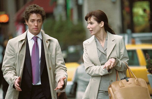 Hugh Grant en Sandra Bullock in Two Weeks Notice