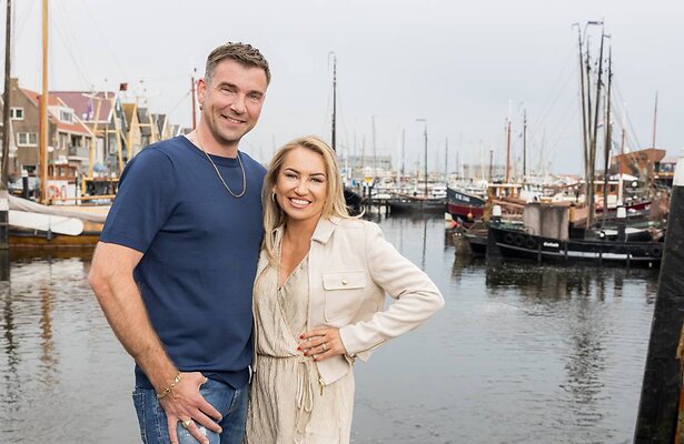 Albert en Jacomien, bekend van het programma Urk!.