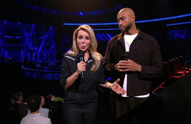 Chantal Janzen en Edson da Graça