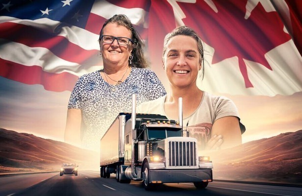 Still van Vlaamse Meiden die Rijden