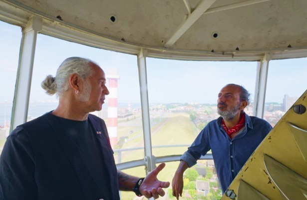 Rene Vas en Kefah Allush in Vuurtorenverhalen