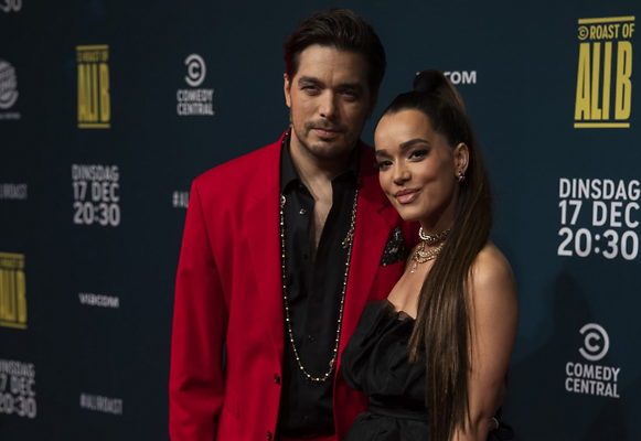 Waylon en Bibi op de rode loper.