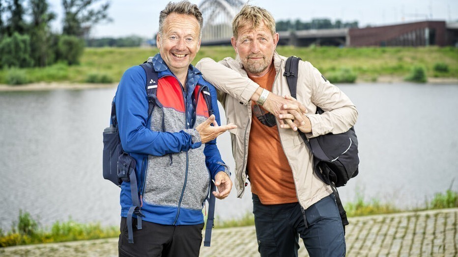 Harm en Joris gaan uit wandelen