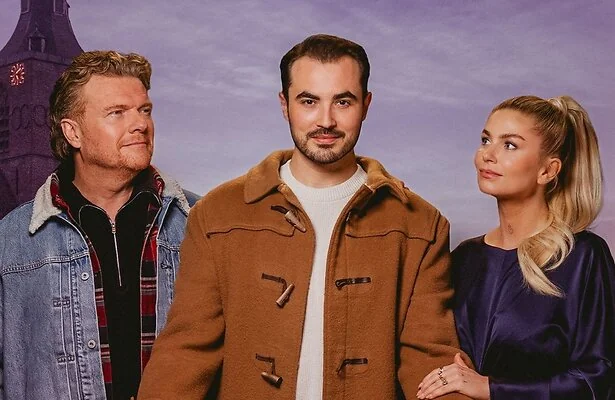 Bas Ragas, Milan van Waardenburg en Roxeanne Hazes