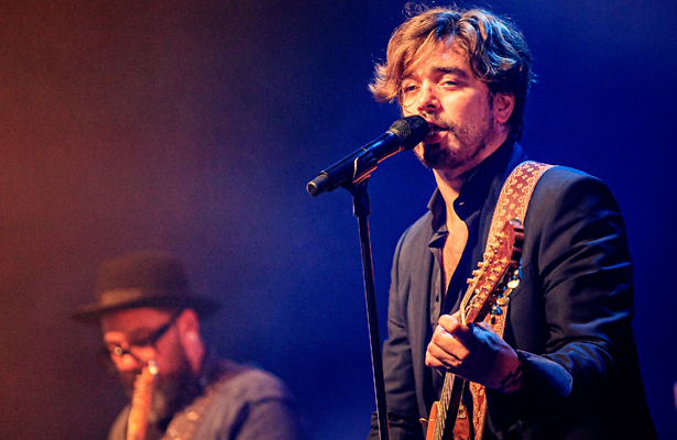 Waylon tijdens zijn theatertour.