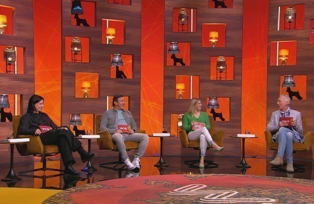 Raven van Dorst, Najib Amhali, Britt Dekker en Martien Meiland