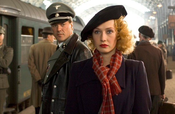 Carice van Houten en Sebastian Koch in Zwartboek