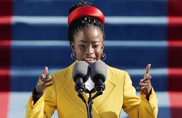 Portret van Amanda Gorman