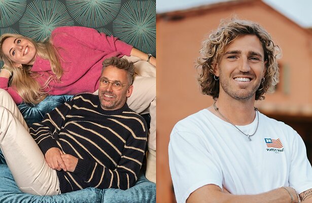 Patrick Martens en Eline de Ruig & Mike (B&B Vol Liefde 2024)