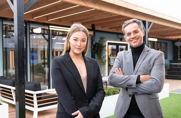 Peter van de Veire en Geraldine Kemper