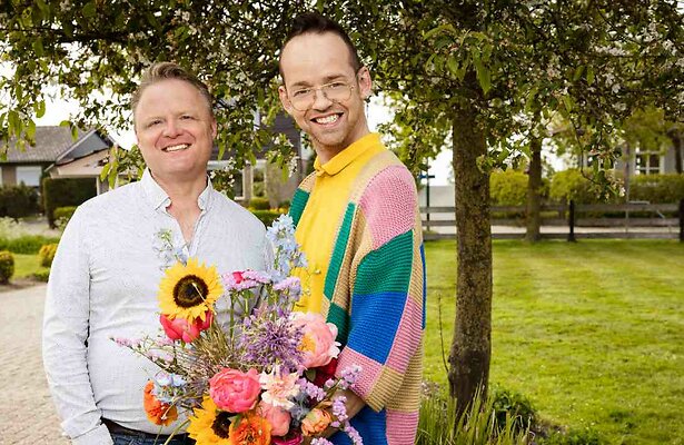 Jeroen en Dirk-Geert uit Boeren, Bijbels en Beauties.