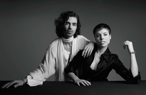 Nederland treedt op in eerste halve finale tijdens Eurovisie Songfestival.