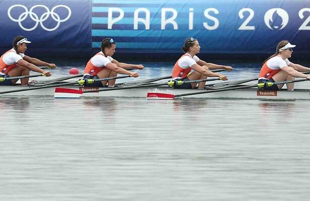 Bente Paulis, Laila Youssifou, Roos de Jong en Tessa Dullemans