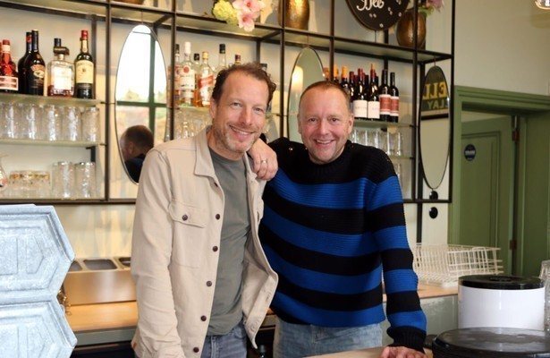 Herman van der Zandt met Richard Groenendijk De Reünie