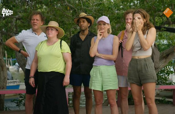 Kees, Rian, Rosario, Tooske, Fons en Anna in Wie Is de Mol? 2024