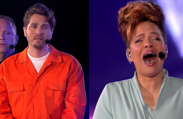 Dorian Bindels en Eva Simons