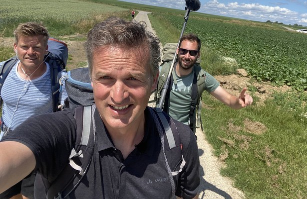 Arnout Hauben in Dwars door België