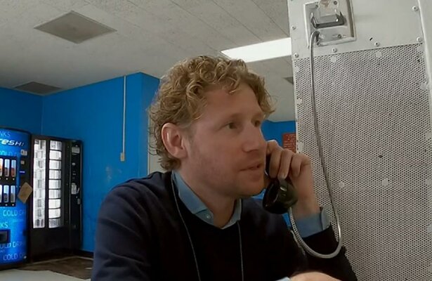 Ewout Genemans tijdens zijn reportageserie Ewout