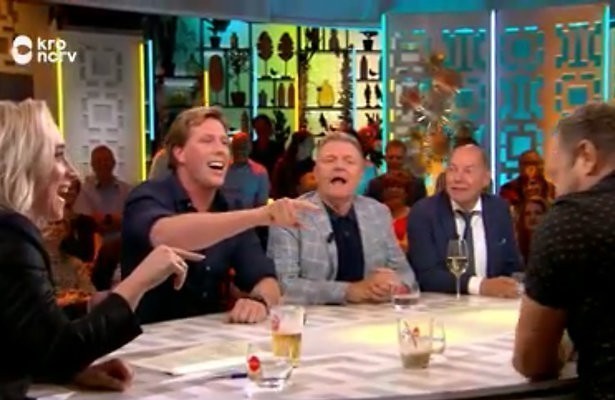 Eva Jinek en Freek Vonk