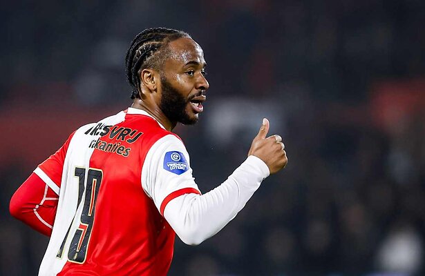 Raheem Sterling van Feyenoord