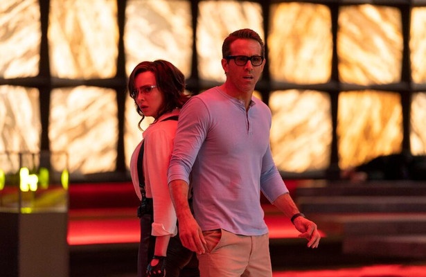 Jodie Comer en Ryan Reynolds in Free Guy