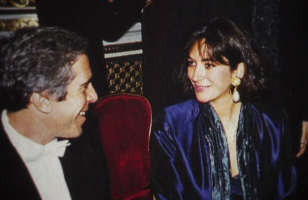 Ghislaine Maxwell en Jeffrey Epstein