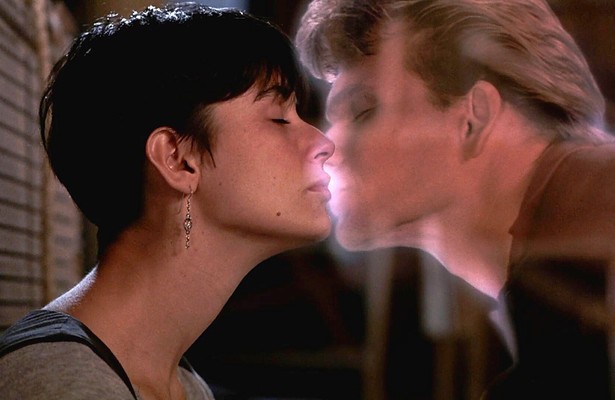 Patrick Swayze en Demi Moore in Ghost