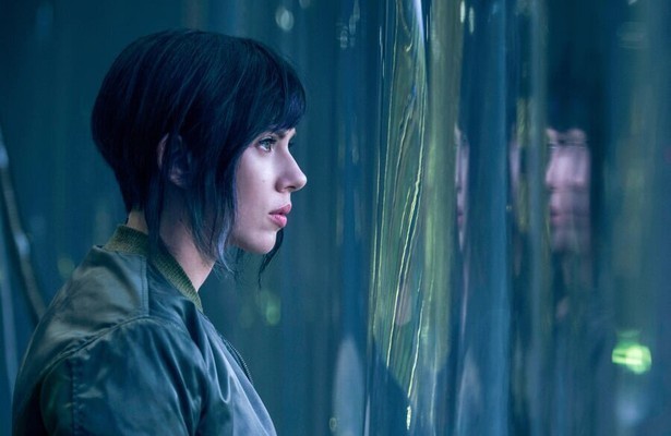 Scarlett Johansson in Ghost in the Shell