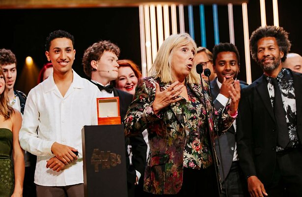 Will Koopman tijdens Gouden Televizier-Ring 2023
