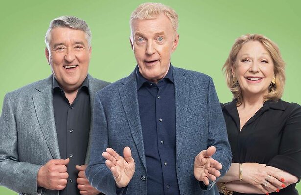 Robèrt van Beckhoven, André van Duin en Janny van der Heijden Heel Holland Bakt