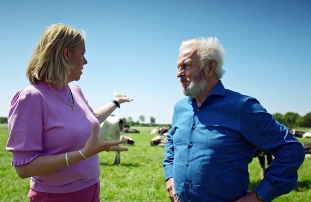 Huub Stapel en Nynke de Jong in Het Vuur van de Friezen