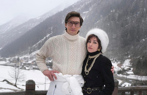 Lady Gaga en Adam Driver in House of Gucci