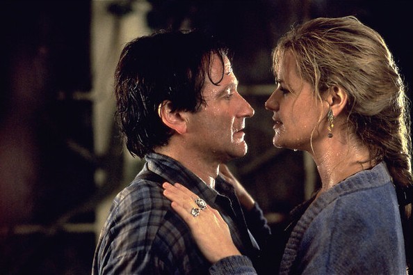 Robin Williams zit vast in een bordspel