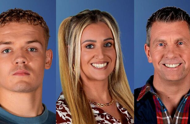 Jason, Jolien en Bart uit Big Brother 2023